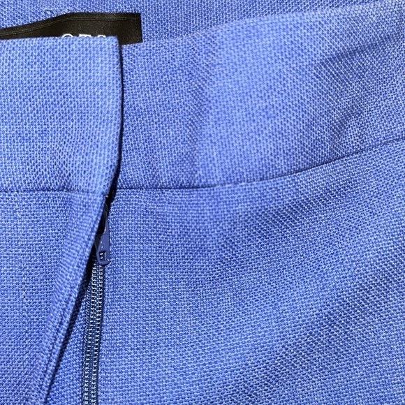 TALBOTS trousers Hampshire ankle blue pants size 14 - Picture 4 of 9